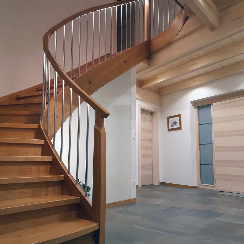 Wangensiege aus Holz