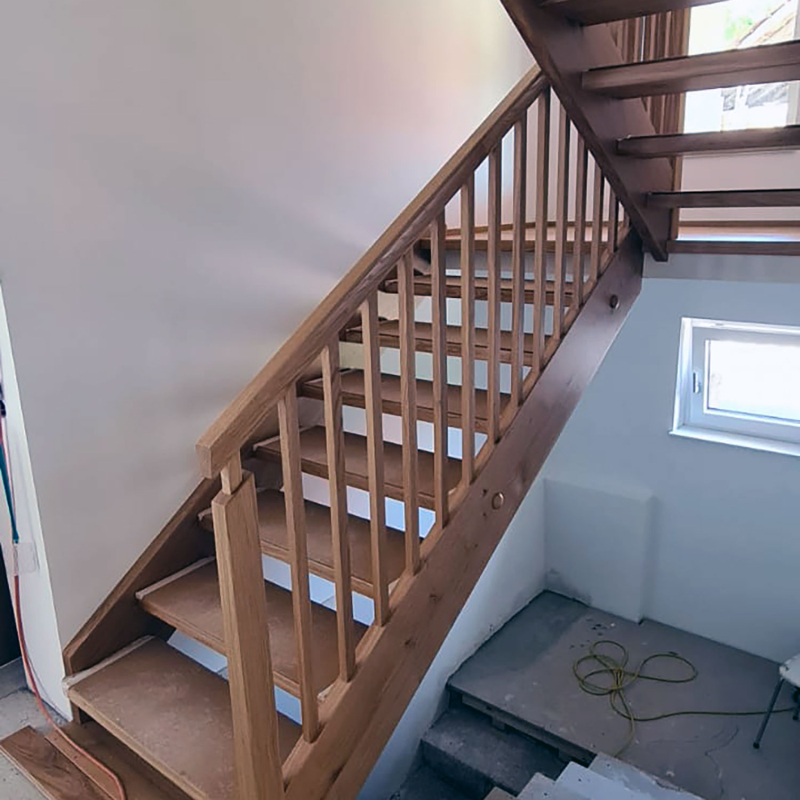 Wangentreppe senkrecht