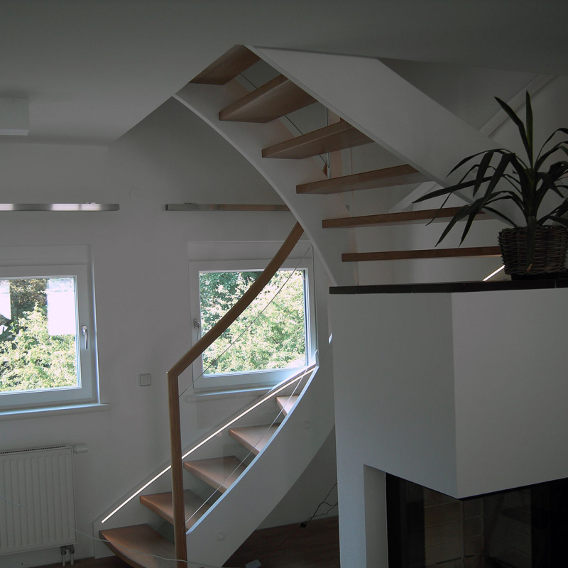 Wangentreppe Neubau
